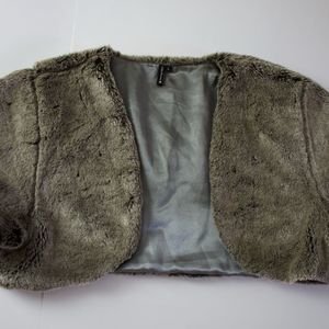 Beautiful Brown Faux Fur Vest